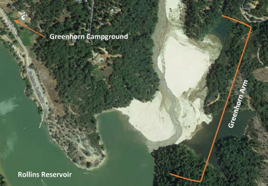 Greenhorn Sediment Removal at Rollins Reservoir Environmental Impact Report and Permitting